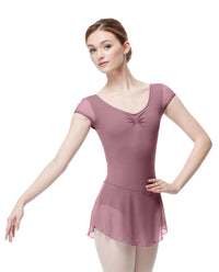 リュリ キャップスリーブ ドレスレオタード ソフヤ 【大人】 全29色 LULLI Cap Sleeve Dressed Leotard Sofya
