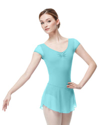 リュリ キャップスリーブ ドレスレオタード ソフヤ 【大人】 全29色 LULLI Cap Sleeve Dressed Leotard Sofya
