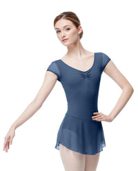 リュリ キャップスリーブ ドレスレオタード ソフヤ 【大人】 全29色 LULLI Cap Sleeve Dressed Leotard Sofya