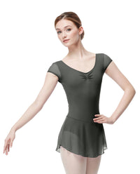 リュリ キャップスリーブ ドレスレオタード ソフヤ 【大人】 全29色 LULLI Cap Sleeve Dressed Leotard Sofya
