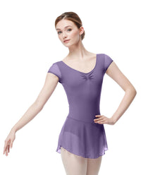 リュリ キャップスリーブ ドレスレオタード ソフヤ 【大人】 全29色 LULLI Cap Sleeve Dressed Leotard Sofya