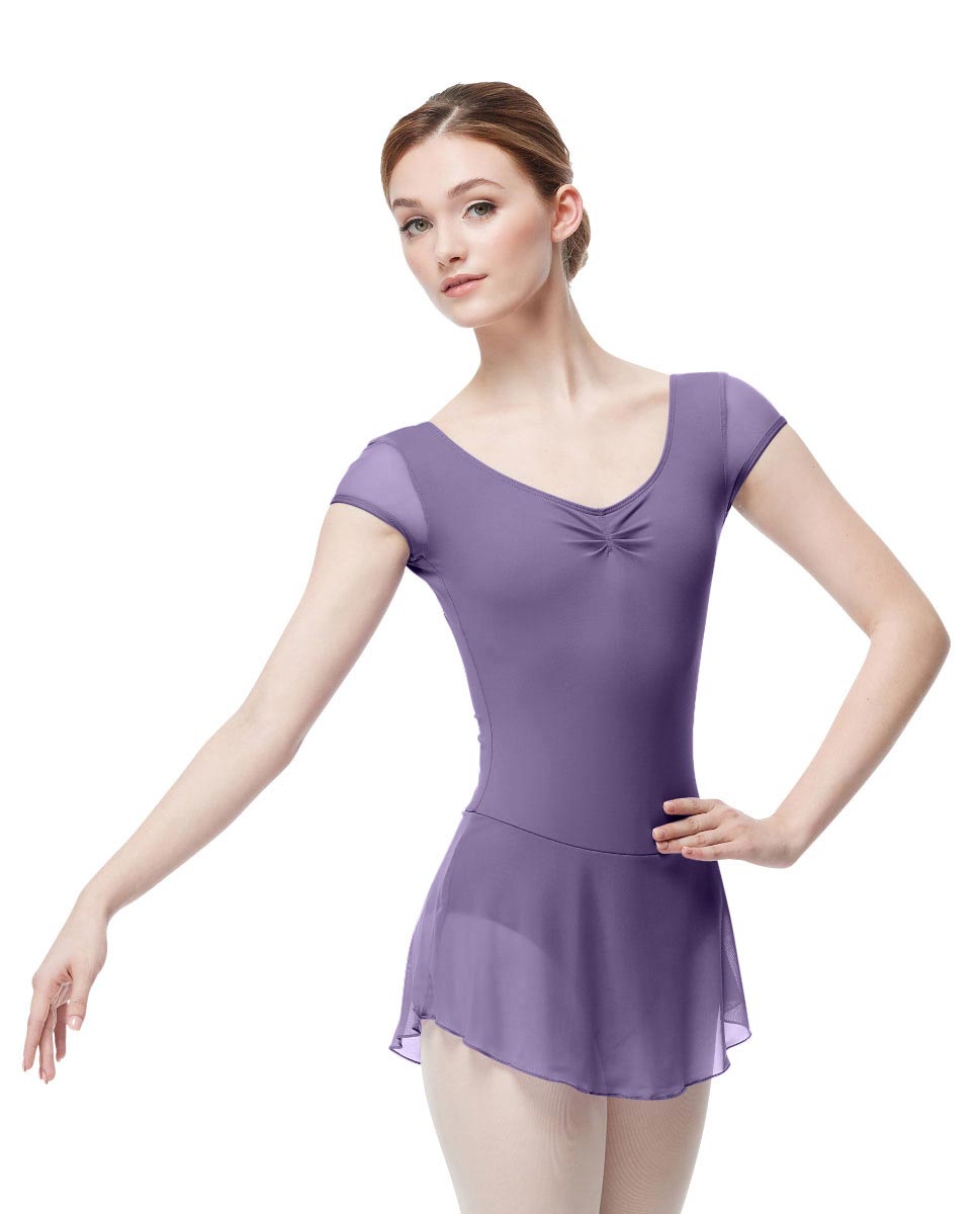 リュリ キャップスリーブ ドレスレオタード ソフヤ 【大人】 全29色 LULLI Cap Sleeve Dressed Leotard Sofya
