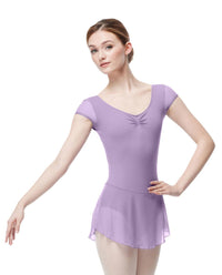 リュリ キャップスリーブ ドレスレオタード ソフヤ 【大人】 全29色 LULLI Cap Sleeve Dressed Leotard Sofya