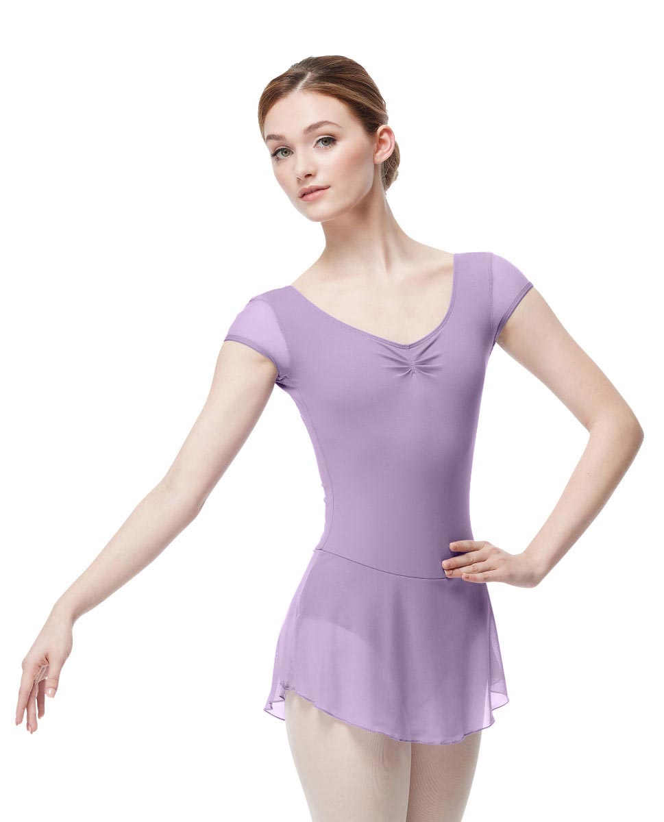 リュリ キャップスリーブ ドレスレオタード ソフヤ 【大人】 全29色 LULLI Cap Sleeve Dressed Leotard Sofya