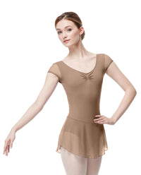 リュリ キャップスリーブ ドレスレオタード ソフヤ 【大人】 全29色 LULLI Cap Sleeve Dressed Leotard Sofya