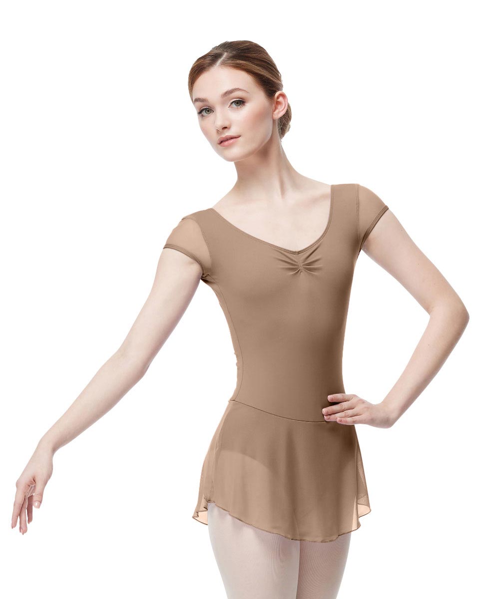 リュリ キャップスリーブ ドレスレオタード ソフヤ 【大人】 全29色 LULLI Cap Sleeve Dressed Leotard Sofya