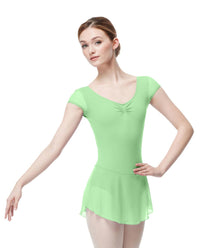 リュリ キャップスリーブ ドレスレオタード ソフヤ 【大人】 全29色 LULLI Cap Sleeve Dressed Leotard Sofya