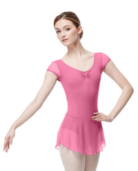 リュリ キャップスリーブ ドレスレオタード ソフヤ 【大人】 全29色 LULLI Cap Sleeve Dressed Leotard Sofya