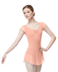 リュリ キャップスリーブ ドレスレオタード ソフヤ 【大人】 全29色 LULLI Cap Sleeve Dressed Leotard Sofya
