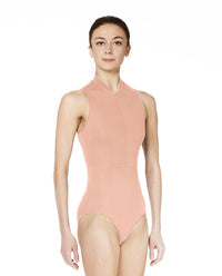 リュリ ハイネックレオタード 【大人】 全37色 LULLI Womens Marion High Neck Zip Up Tank Leotard LUB818