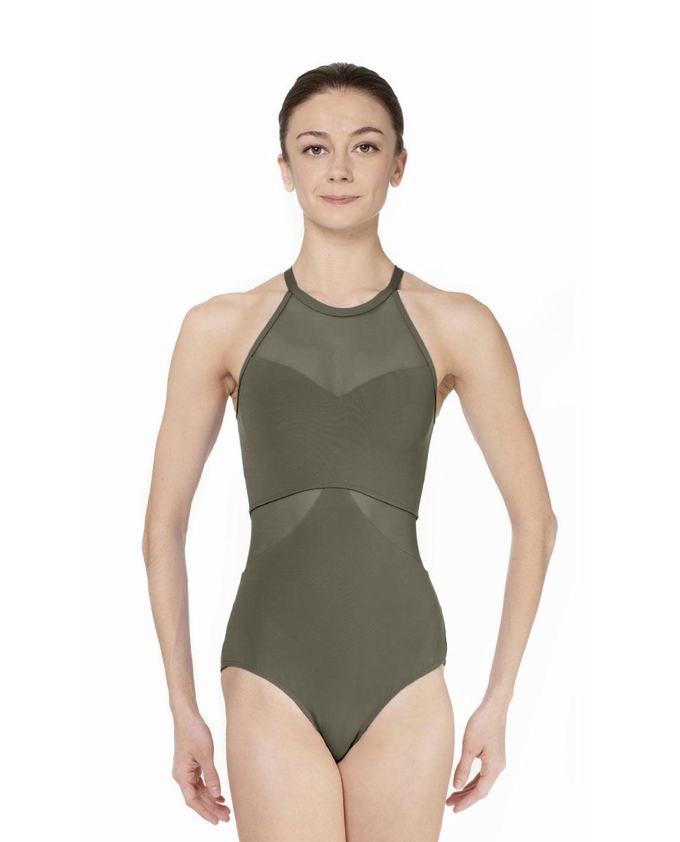 リュリ ハイネックレオタード 【大人】 全37色  LULLI Womens Meredith High Neck Leotard LUB822