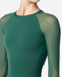 リュリ  ハイネック七分袖レオタード メイヴ 【大人】LULLI Womens High Neck 3/4 Sleeve Leotard Maeve  全37色 LUB863