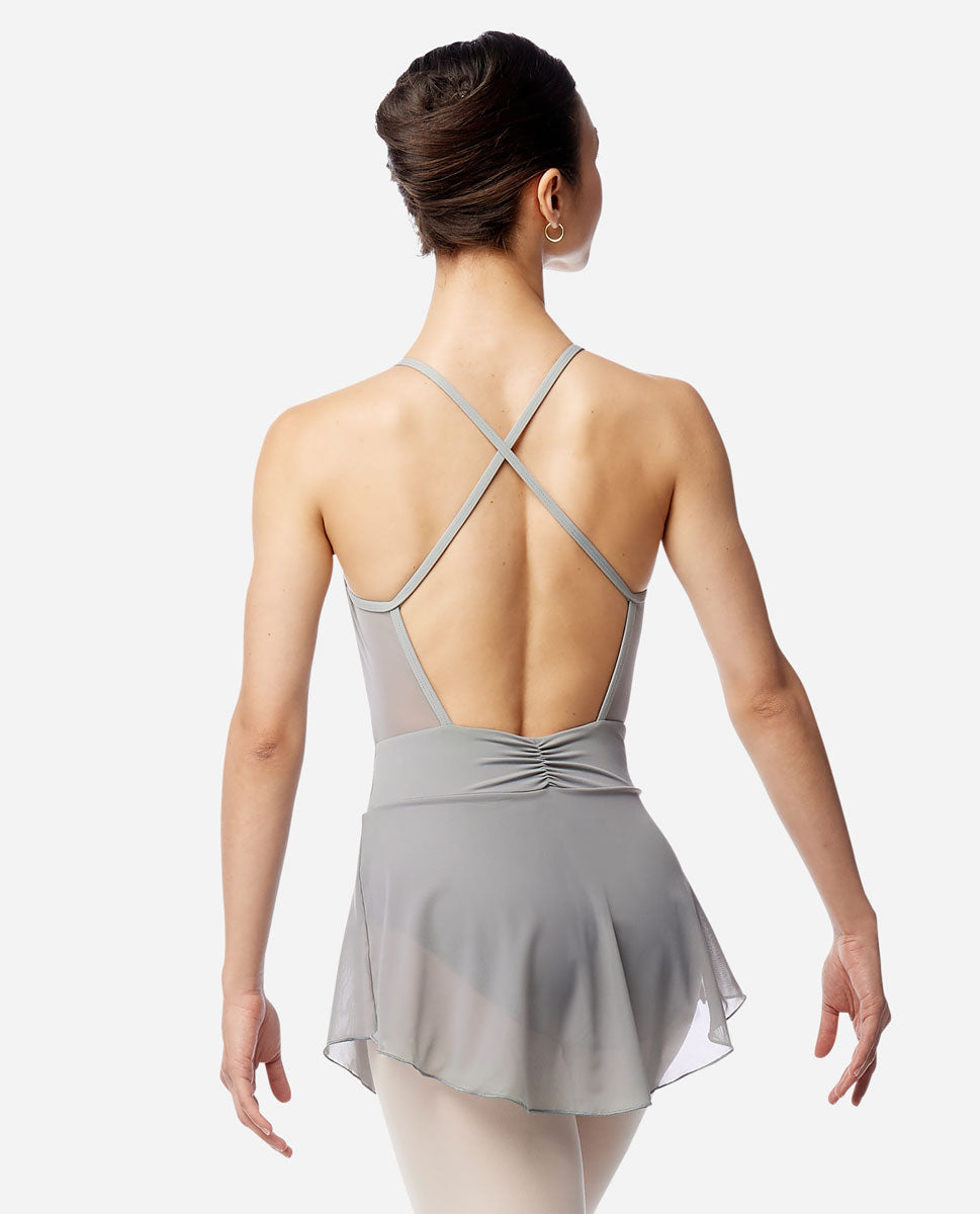 リュリ  スカートキャミソールレオタード ローズ 【大人】LULLI Womens Skirted Camisole Leotard Rose 全37色 LUB869