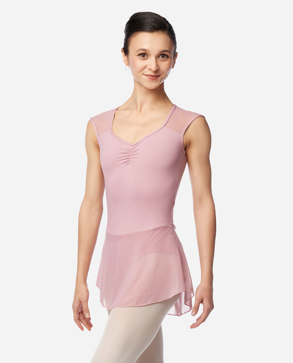 リュリ  スカートキャップスリーブレオタード ジュリア 【大人】LULLI Womens Skirted Cap Sleeve Leotard Julia 全37色 LUB870