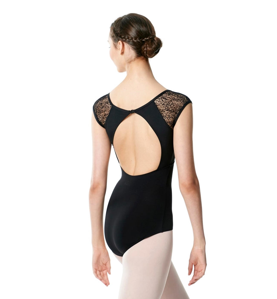 LULLI リュリ アヌーク ワイルドメッシュキャップスリーブレオタード 【大人】 LUF474
