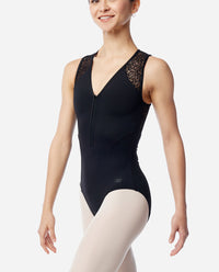 リュリ  ジップフロントタンクダンスレオタード ジューン 【大人】LULLI Womens Zip Front Tank Dance Leotard June  LUF673