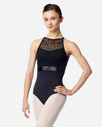 リュリ  ハイネックレースレオタード カリー 【大人】LULLI Womens High Neck Lace Leotard Callie  LUF675