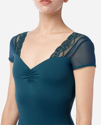 リュリ  半袖レオタード ヴァレリア 【大人】LULLI Womens Short sleeve Leotard Valeria  全6色 LUF682