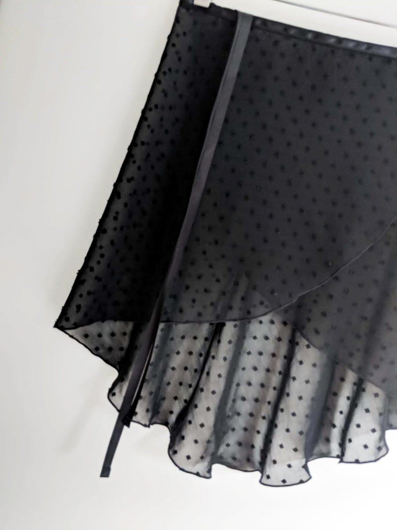 B.S.B.L Wrap Skirt Lollipop Spot バレエ巻きスカート 28cm, 33cm, 40cm, 48cm