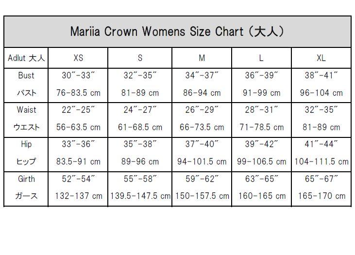 Mariia Crown Womens Boat Neck 3/4 Sleeve Leotard マリア クラウン ボートネック3/4袖丈レオタード 【大人】