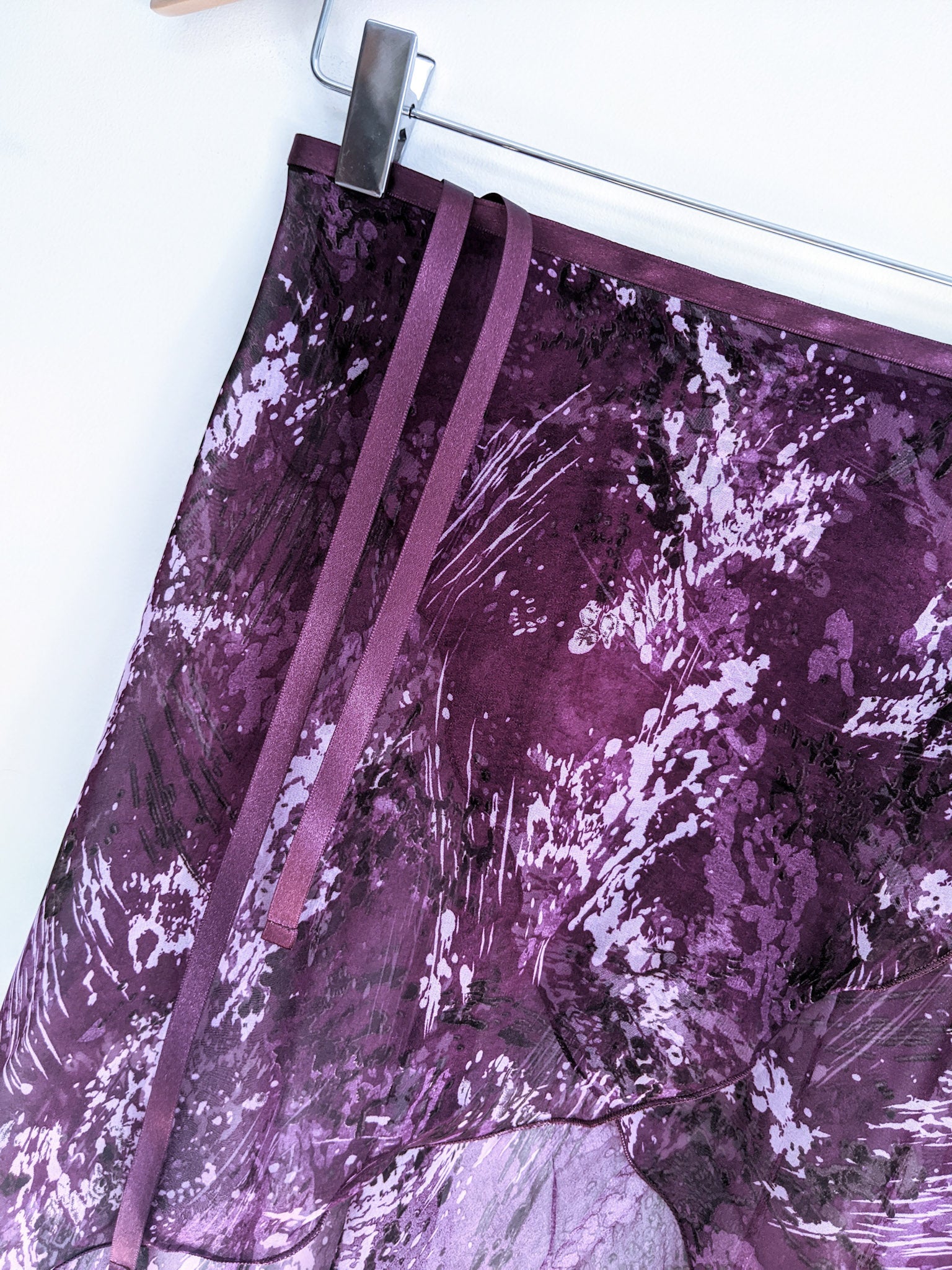 B.S.B.L Wrap Skirt 'Pasha Purple' バレエ巻きスカート 28cm, 33cm, 40cm, 48cm, 61-66cm