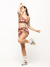 エレベ ダンスウェア クレア・ショーツ 3インチ ラプソディ ピカンテ Eleve Dancewear Claire Shorts 3" Rhapsody Picante