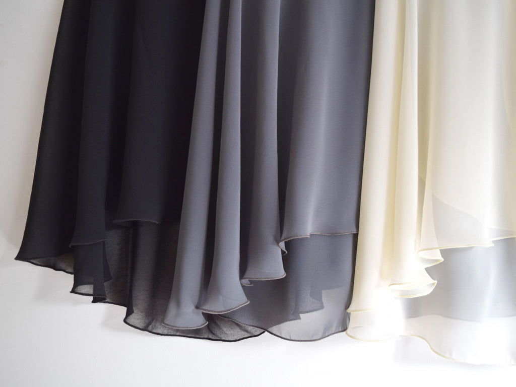 B.S.B.L Wrap Skirt Tapered バレエ 巻きスカート テパード 48cm 全3