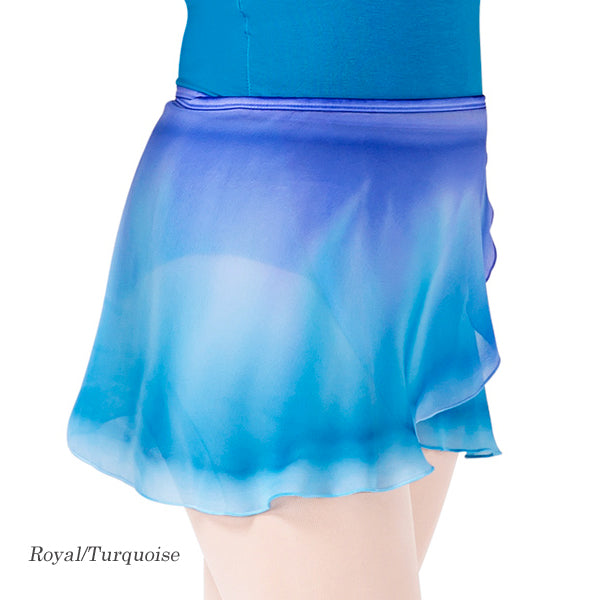 Watercolour ウォーターカラー ヘアタイ付き手染め巻きスカート 全9色
