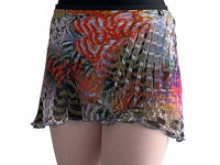 Jule Dancewear WS185 Wrap Skirt: Feathers ジュールダンスウェア 巻スカート フェザー