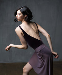 エレベ ダンスウェア アリソン マーヴベルベット Eleve Dancewear Allison Mauve Velvet Leotard RTW