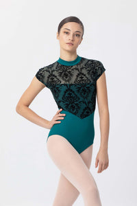 インターメッツォ マニラ タートルネック ジップ レオタード Intermezzo Manila Turtleneck Zip Leotard Ballet Dance