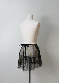 レヴダンス ジョセフィン レーススカート ブラック LEVDANCE Josephine lace skirt BLACK