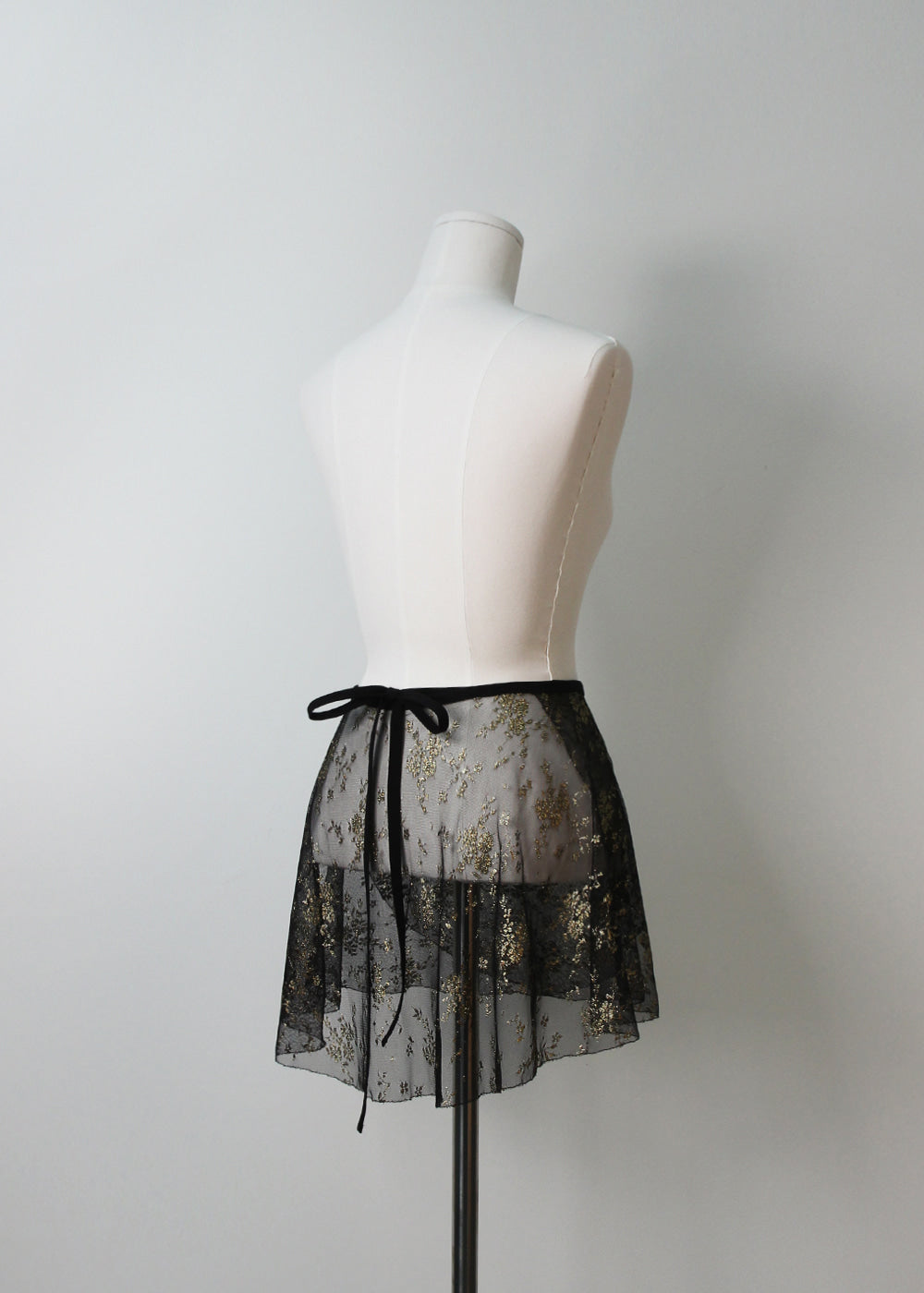 レヴダンス ジョセフィン レーススカート ブラック LEVDANCE Josephine lace skirt BLACK