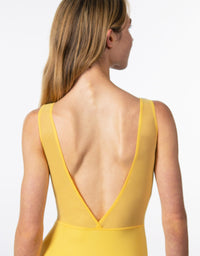 SUFFOLK Citrus Sunrise Tank Leotard with Mesh Back サフォーク シトラスサンシャインタンクレオタード 【大人】