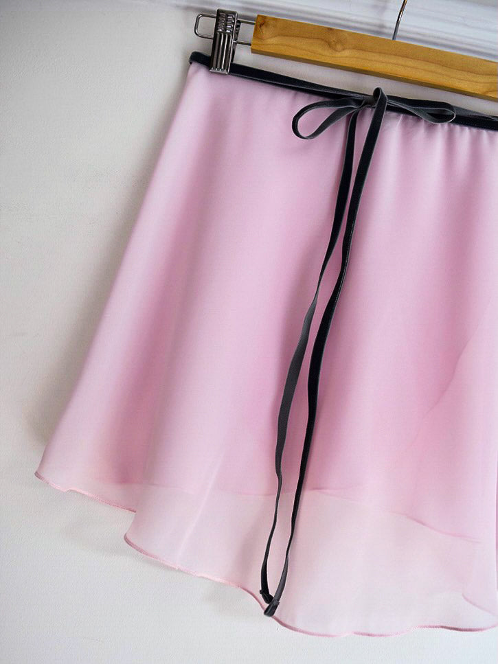 B.S.B.L Wrap Skirt Tapered Shell Pink バレエ 巻きスカート テパード シェルピンク 40cm